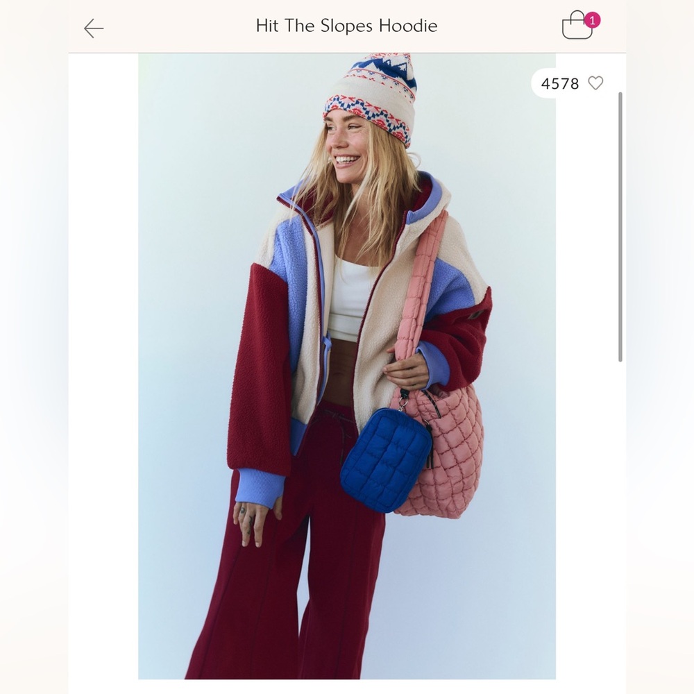 Free People Hit The Slopes Hoodie